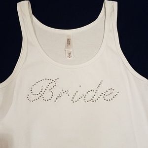 Bride tank top